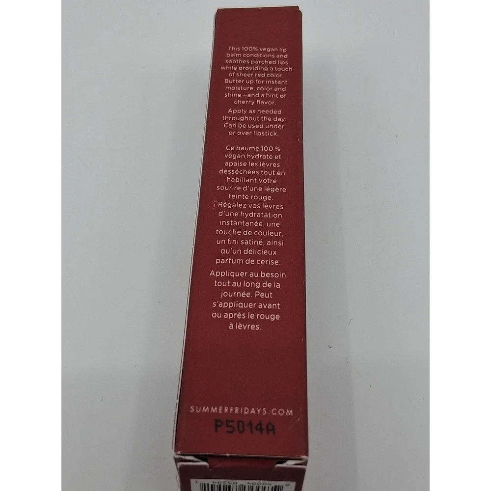Summer Fridays Lip Butter Balm Cherry - 15 g / .5 oz